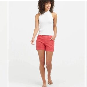 Spanx Stretch Twill Shorts EUC !!